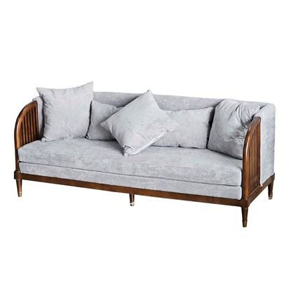 Ghế sofa băng INDOCHI 200x72x79cm bọc vải khung gỗ Ash SFB68092