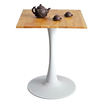 Bàn cafe vuông 60x60cm chân Tolix sắt CFD68253