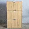Tủ giày cửa lật 3 ngăn 60x30x120cm gỗ plywood KG68085