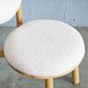 Ghế Donut gỗ Ash vải lông cừu GCF301