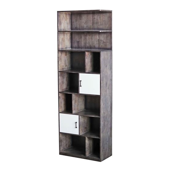 Kệ để đồ 80x40x240cm gỗ cao su KTB68210