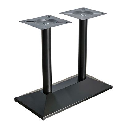 Chân bàn sắt trụ tròn đôi CHBBA049