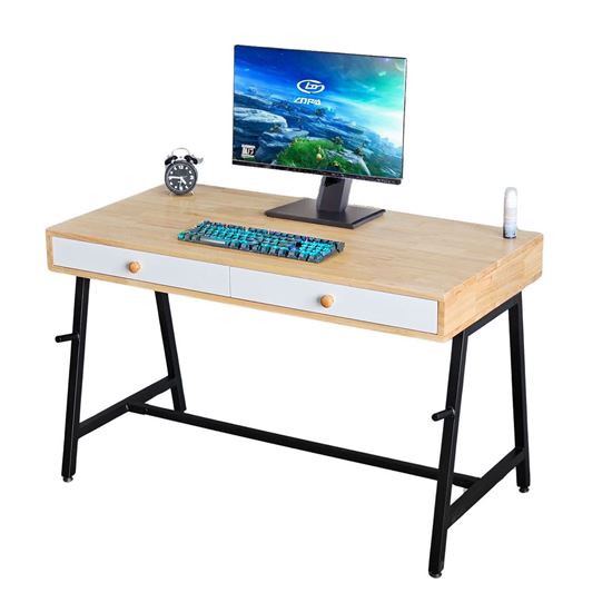 Bàn làm việc Corta 120x60cm gỗ cao su chân chữ A BD68144