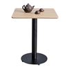 Bàn cafe vuông 60x60cm gỗ plywood chân sắt tròn CFD68257