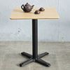Bàn cafe vuông 60x60cm gỗ plywood chân sắt đúc CFD68256