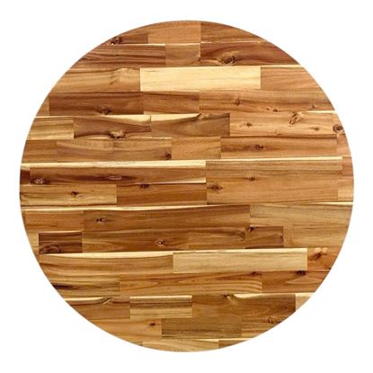 Mặt bàn tròn đường kính 100cm gỗ Tràm - MB055