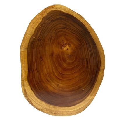 Mặt bàn tròn 94x71cm gỗ Me Tây Nguyên Tấm dày 5cm