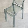 Ghế cafe nhựa cao cấp trong suốt không tay GCF112