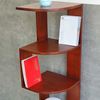 Picture of Kệ sách góc tường 32x32x120cm gỗ cao su KGT68014