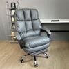 Ghế văn phòng nệm da ngả lưng có gác chân GAK899