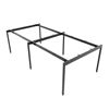 Chân sắt lắp ráp bàn cụm 4 240x120cm hệ Slean HCSL016