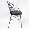 Ghế cafe, ghế ngoài trời sắt hoa văn mỹ thuật GCF098