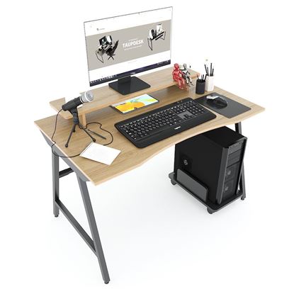 Bàn Gaming TaUP gỗ Plywood chân sắt chữ A GD68039