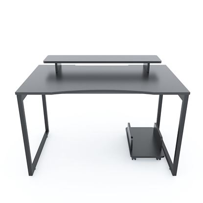 Bàn Gaming TaUP gỗ cao su chân sắt lắp ráp GD68043