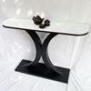 Bàn console, bàn trang trí mặt đá góc bo cạnh CST021