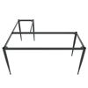 Chân sắt cho bàn chữ L 160x150cm hệ CONE II HCCN018