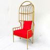 Ghế trang trí, ghế cafe vòm cao kiểu lồng chim GCF108