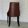 Picture of Ghế ăn cổ điển bọc nệm da PU chân gỗ GA68028