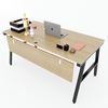 Bàn làm việc 160x80cm gỗ Plywood phủ melamin chân sắt Aconcept HBAC038