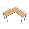 Chi tiết kích thước bàn làm việc chữ L 160x140cm