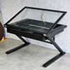 Bàn vẽ kiến trúc DraftingDesk chân sắt mặt kính DD68007