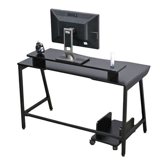 Bàn Gaming TaUP gỗ cao su chân sắt lắp ráp GD68035