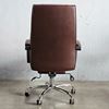 Ghế giám đốc ngả lưng nệm bọc simili màu nâu MFA714N