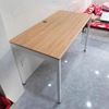 Bàn làm việc 120x60cm gỗ Plywood phủ melamin chân hệ Slean HBSL004