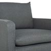 Sofa đơn nệm bọc vải chân inox ArmChair 11 GSD68040