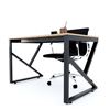 Bàn làm việc 120x70cm gỗ Plywood melamin vân sồi chân sắt hệ Kconcept HBKC030