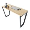 Bàn làm việc 120x50cm gỗ Plywood phủ melamin chân sắt Trapeze HBTC027