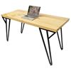 Bàn làm việc 140x60cm gỗ thông chân sắt chữ Y SPD68162