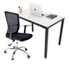 Combo bàn làm việc 120x60cm và ghế chân xoay CB68137