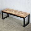 Ghế băng dài 120x40cm gỗ tràm chân sắt GBD011