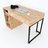 Bàn làm việc 2 ngăn kéo chân kết hợp tủ BD68074
