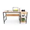 Bàn làm việc có ngăn kéo chân kết hợp kệ BD68079