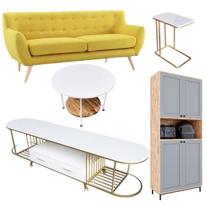 Combo Nội Thất Phòng Khách 5 món PK006