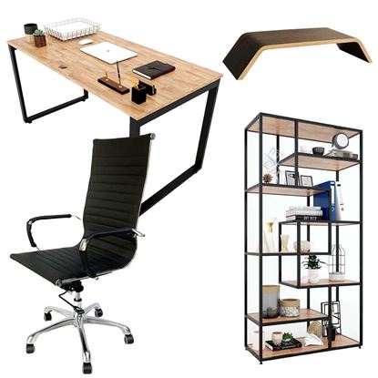 Combo Phòng Làm Việc Cao Cấp 4 món PLV005