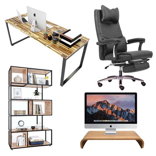Combo Nội Thất Phòng Làm Việc chuyên nghiệp 4 món PLV009