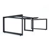 Chân sắt tam giác cho bàn họp 240x120cm hệ Trian II HCTG024