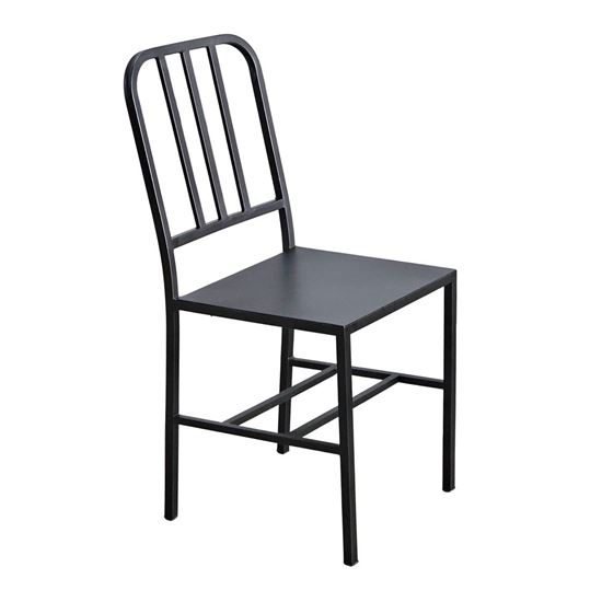 Ghế sắt đơn giản có tựa lưng GCF091