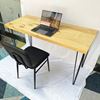 Bàn làm việc 140x60cm gỗ thông dày 4cm chân sắt Hairpin SPD68157