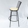 Ghế bar nệm tròn có tựa lưng GBAK010