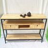Bàn console, bàn trang trí 3 tầng có ngăn kéo CST015