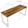 Bàn làm việc 180x70cm gỗ tràm hệ Wooden HBWD038