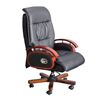 Ghế giám đốc bọc da ngả lưng tựa tay gỗ MFZ863