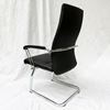 Ghế phòng họp chân quỳ nệm simili màu đen MFA011
