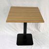 Bàn cafe vuông 60cm gỗ Plywood chân sắt CFD68078