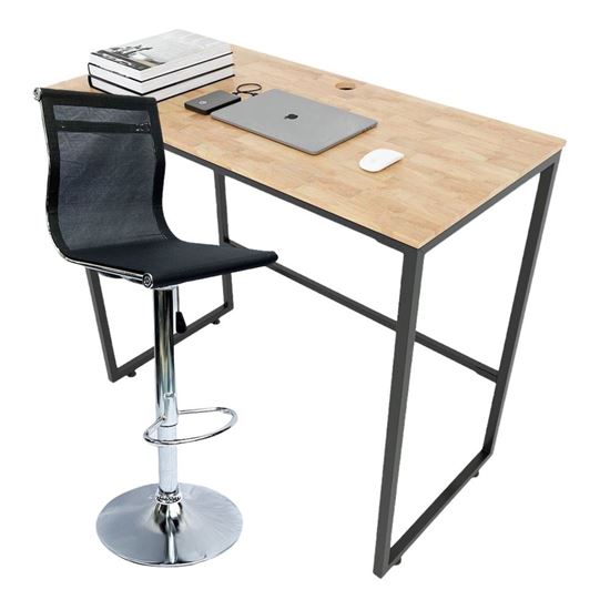 Combo Bàn Làm Việc Đứng Và Ghế Nâng Hạ Chiều Cao CB68120