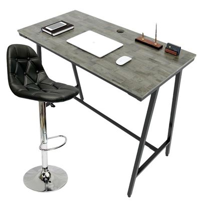 Combo Bàn Làm Việc Đứng và Ghế Nệm Nâng Hạ Chiều Cao CB68121